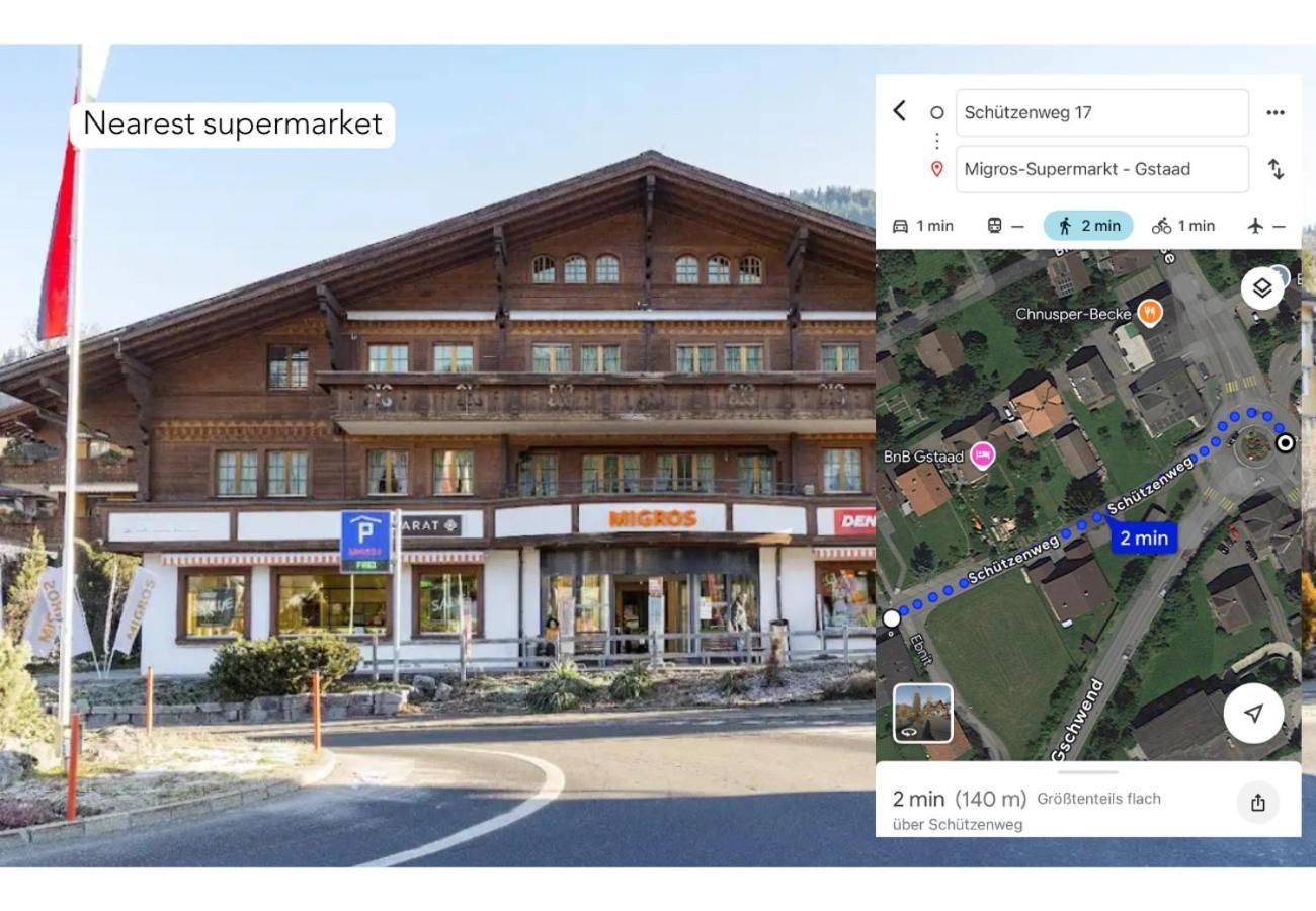 Cozy Place In Gstaad Center Exterior photo