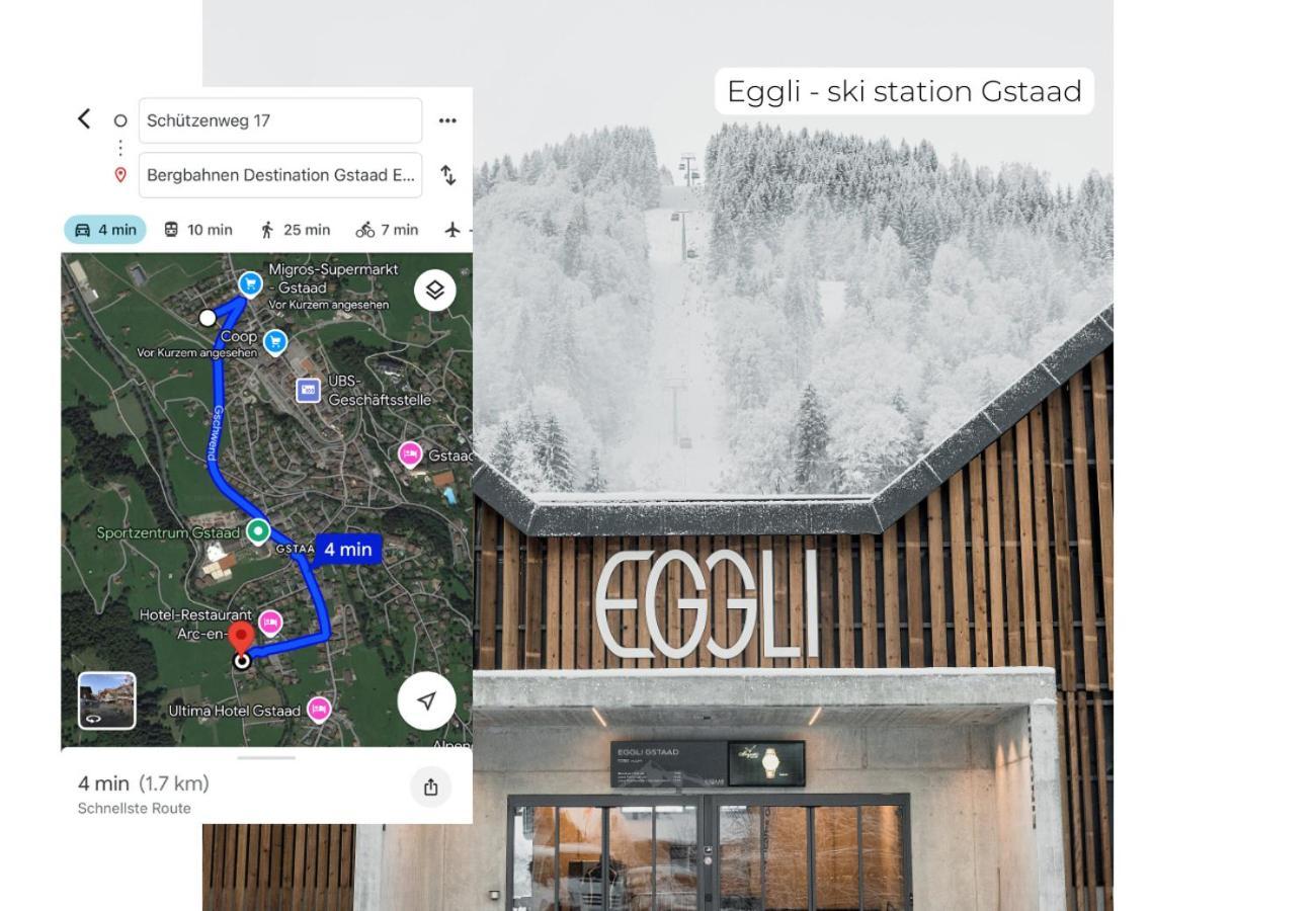 Cozy Place In Gstaad Center Exterior photo